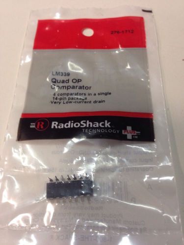 LM339 Quad OP Comparator #276-1712 By RadioShack