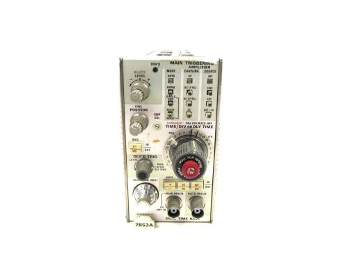 Tektronix 7B53A Dual Timebase Plug in Module for 7000 Series Oscilloscopes