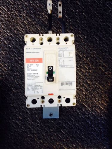 Eaton Cutler-Hammer HFD3200 3 Pole 200 Amp Breaker with Hardware