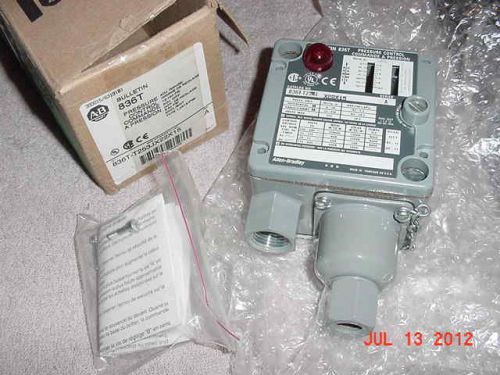 *NEW* ALLEN BRADLEY 836T-T253JX22X15 PRESSURE CONTROL SWITCH *FREE SHIPPING USA*