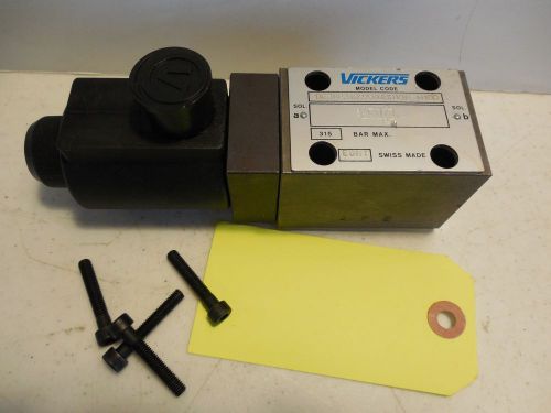 VICKERS VALVE SOLENOID DG3VP3102AVMUH10N-M100 24V. SN2