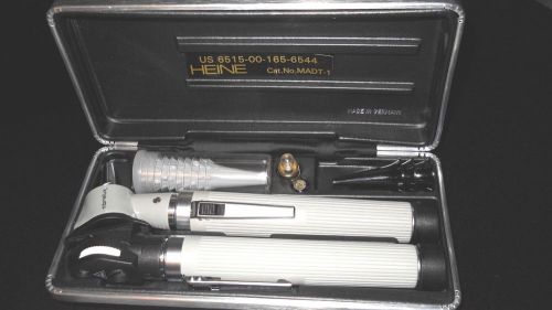 HEINE OTOSCOPE OPHTHALMOSCOPE SET MEDICAL GERMANY NSN 6515-00-165-6544