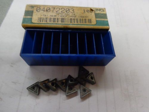 10 TELEDYNE CARBIDE INSERTS TNMG-222 C2 STK2098