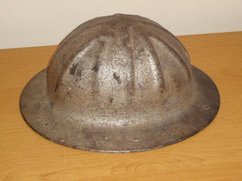 Vintage b.f. mcdonald construction hard hat w/ orig liner los angeles ca usa for sale