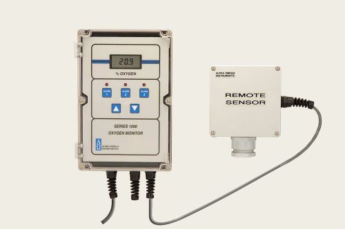 Series 1000 oxygen deficiency monitor with remote sensor for sale