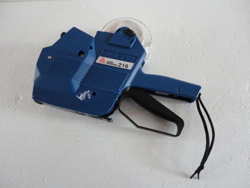 Avery Dennison 2 Line Labeler Pricing Pricer Gun # 216 Marker Blue