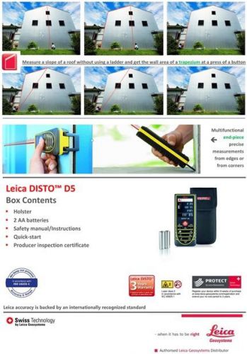 Leica Disto D5 Laser Distance Meter