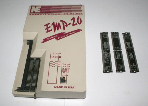 Needham Electronics EMP-20 Device Programmer w/ Module 01A/01B 02A/02B 03A/03B