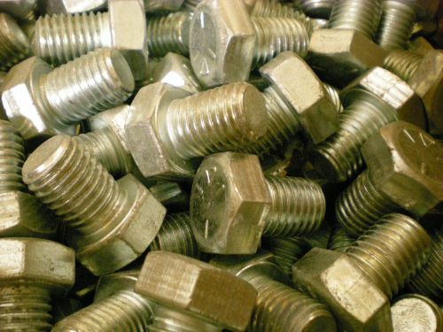 3/4-10 X 1 Hex bolt Grade 5 (25pcs) Zinc