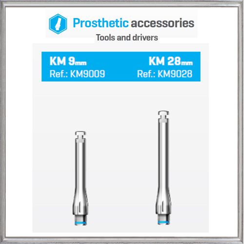 DENTAL IMPLANTS ADAPTOR FOR IMPLANT,SHORT 9mm OR LONG 28mm HIGH END BIO-EFFECT