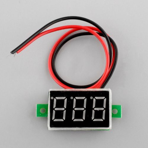 green 0.36 inch Digital DC 2.7-30V Voltmeter Gauge Voltage volt Detector