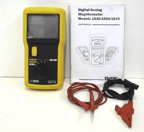 AEMC 1030 Digital Megohmmeter