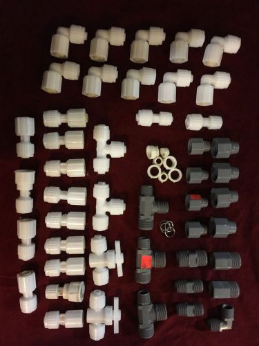 LOT RV Marine Mobile Home Plumbing 46 Pieces NEW Elbow 90 Degrees Repair Valves