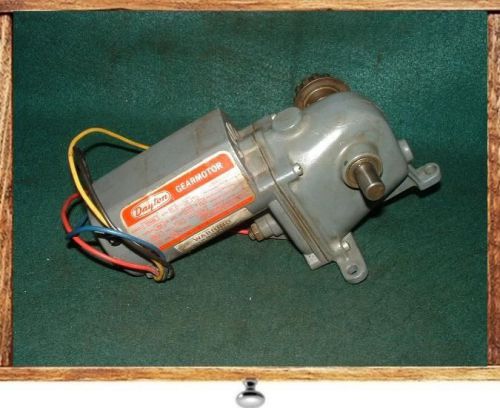 DAYTON GEAR MOTOR #2Z800A  1/15 HP 1/2&#034; SHANK