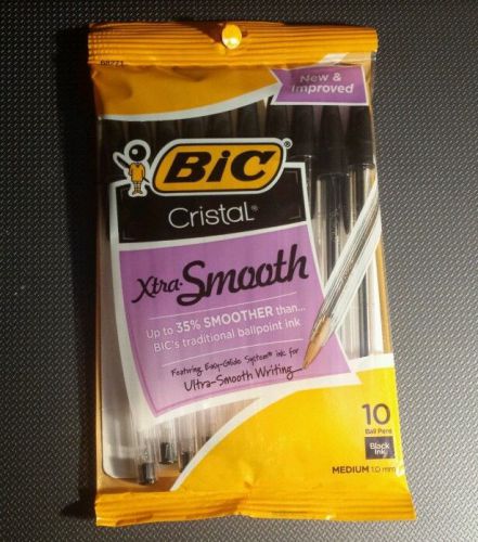 Bic pen black ballpoint cristal