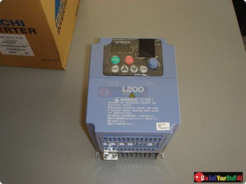 5HP 230V HITACHI, Variable Frequency Drive, VFD, Inverter, AC Drive L200-037LFU