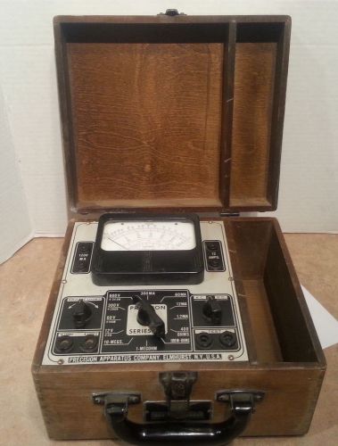 Precision Apparatus Series 856 Multi Meter, Decibels Meter Ohm, Used, Old Vtg!