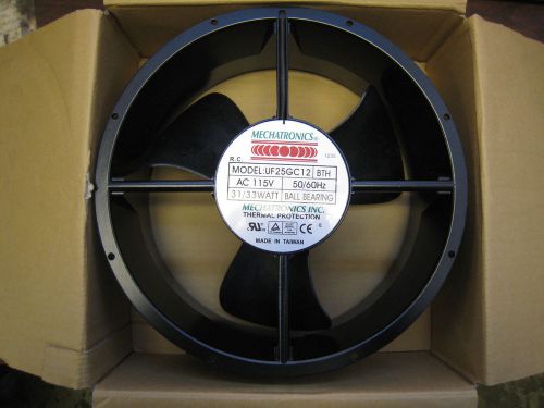 MECHATRONICS UF25GC12 120V 31W BALL BEARING FAN NEW FREE SHIPPING