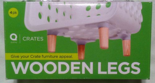 Quirky Crates Furniture Wooden Legs 4-Pack