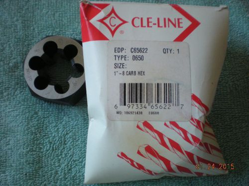 CLEVELAND C65622 Hex Rethreading Bolt Die, Steel, 1-8 **NEW**