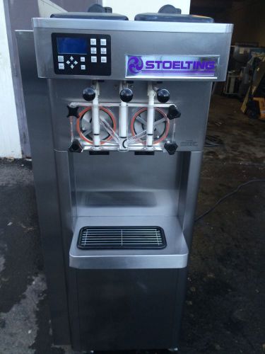 2011 Stoelting F231 Soft Serve Frozen Yogurt Ice Cream Machine Warranty 1ph Air