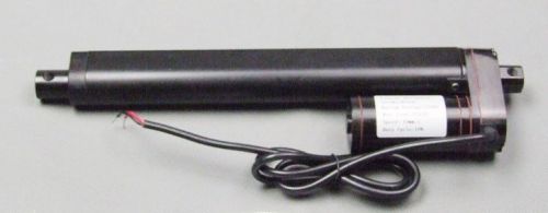 Heavy Duty Linear Actuator 8 Inch Stroke 225lb Max Lift Output 12-Volt DC Black