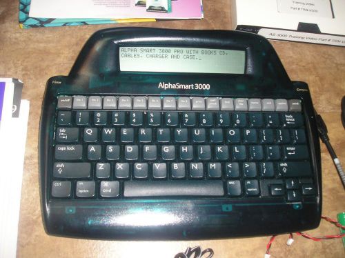 AlphaSmart 3000 Portable Lightweight Word Processor, Tested-USB  Connection Port