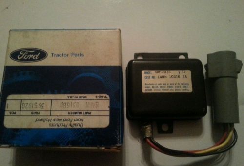 OEM ORIGINAL NOS FORD TRACTOR VOLTAGE REGULATOR E4NN10316BA