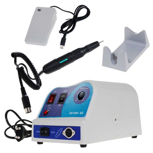 New dental lab marathon unit motor polisher polishing n8 &amp; 50k rpm handpiece us for sale