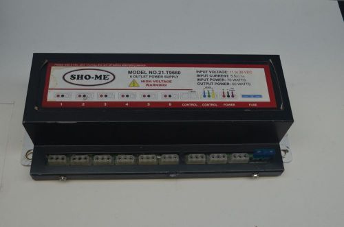 SHO ME 21.T9660 6 OUTLET POWER SUPPLY strobe , not whelen