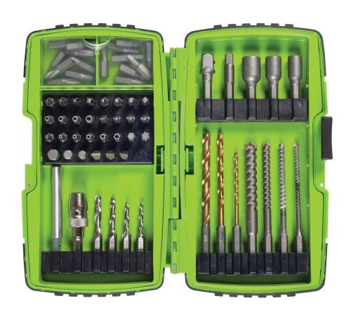 Greenlee DDKIT-1-68 Electrician&#039;s Drill Driver Bit Kit, 68-Piece