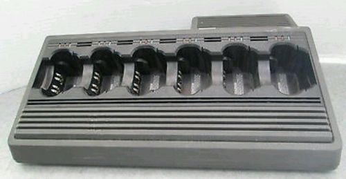 Motorola ntn4796a 6 port gang battery charger for ht1000 mts2000 mt2000 for sale