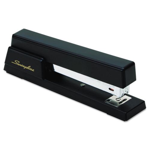 Premium Commercial Full Strip Stapler, 20-Sheet Capacity, Black