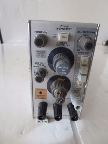 TEKTRONIX 7CT1N CURVE TRACER PLUG IN