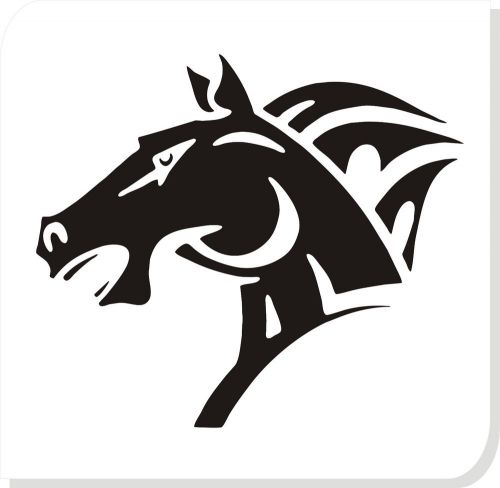 Tribal Horse car vinyl sticker decals truck window bumper decor #63