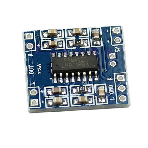 New DC 5V 2 Channels 3W Digital Power D Audio Amplifier Board Module Amplifier