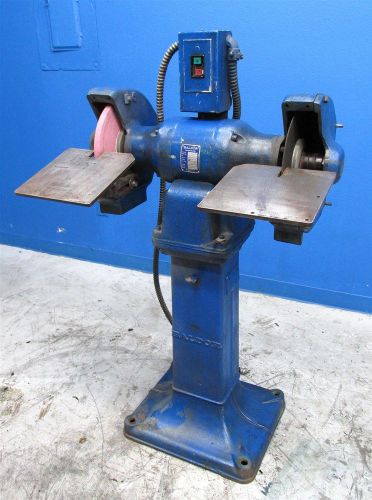 NICE!! BALDOR 12&#034; PEDESTAL BUFFER / GRINDER - #1216W