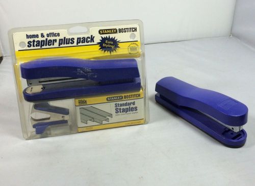 NOS STANLEY BOSTITCH HOME &amp; OFFICE STAPLER PLUS PACK MODEL B626 &amp; MODEL B626 USE