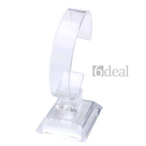 6 x Plastic Jewelry Bangle Cuff Bracelet Watch Display Stand Holder