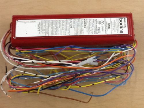 Philips-bodine b100 linear fluorescent emergency ballast for sale