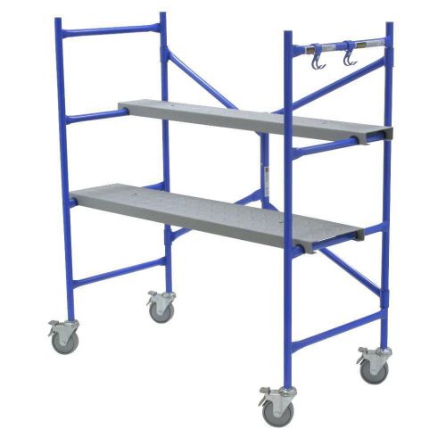 New 4 ft. x 3.8 ft. x 2 ft. portable rolling scaffold with 500 lb. load capacity for sale