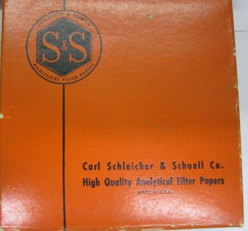 Schleicher &amp; Schuell FILTERS No. 597