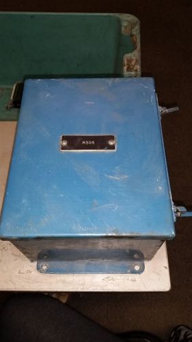 TCI SINE-GUARD 3LR6A LINE REACTOR W/ HOFFMAN A10086CH ELECTRIC ENCLOSURE BOX