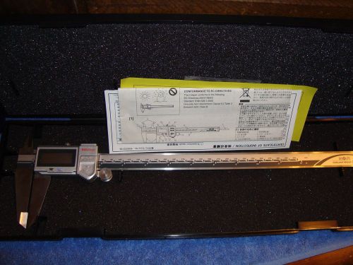 Mitutoyo IP67 Digital Caliper CD-12&#034;PSX 500-754-10 Absolute Coolant Proof