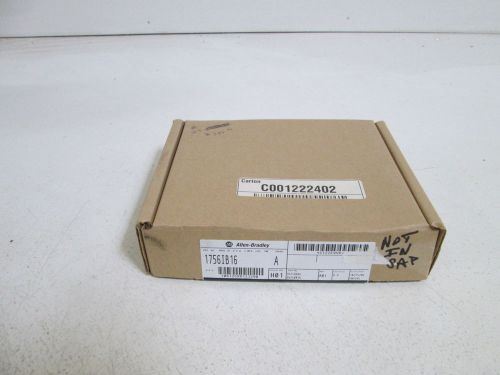 ALLEN BRADLEY INPUT MODULE 1756-IB16 SER. A *NEW IN BOX*