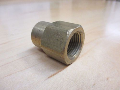 3/8&#034; x 1/4&#034; Brass Reducing Coupling 208P-6-4/ 13Y913