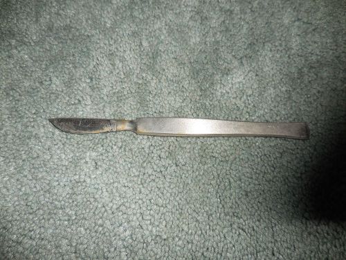 6&#034; Steel Scapel-Found in Box of &#034;STUFF&#034;