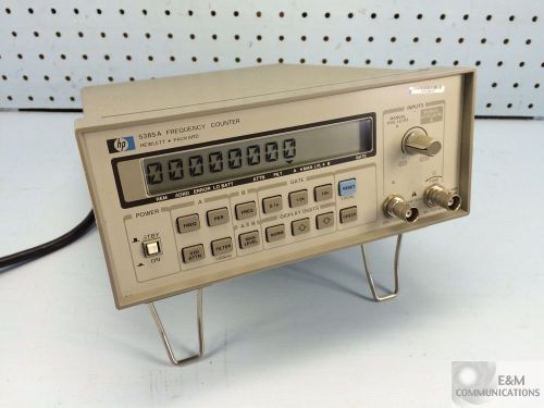 5385a hp agilent frequency counter 10 hz to 1 ghz for sale