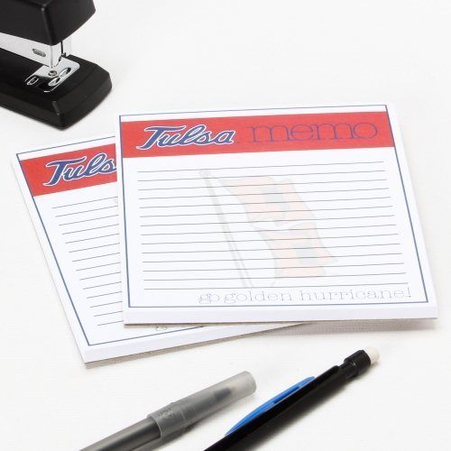 Tulsa Golden Hurricane Small Memo Note Pad Pack