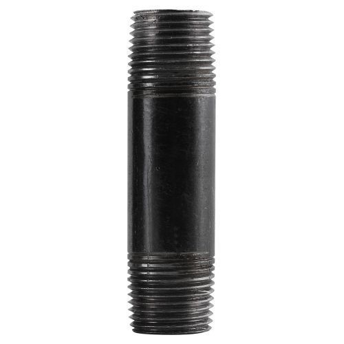 New Lot of 25 Southland Black Steel 1/2&#034; x 2&#034; Threaded Nipple 583-020HN